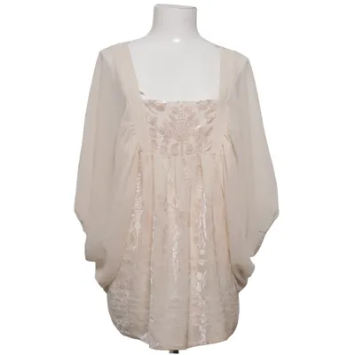 Blus (Beige) från H&M Conscious Collection Återvunnen polyester, Viskos