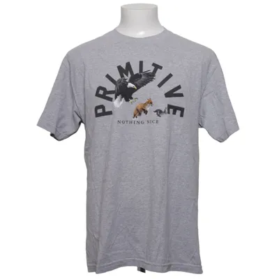 T-shirt (Grå) från Primitive Apparel Bomull, Polyester