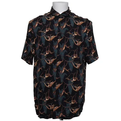 Kortärmad skjorta (Svart, Flerfärgad) från Vailent Pure Viskos