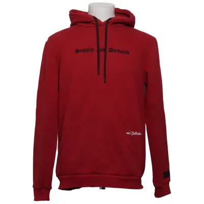 Sweat à capuche (Rouge) de Supply & Demand Coton, Élasthane, Polyester
