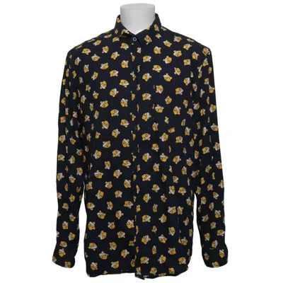 Shirt (Blauw, Meerkleurig) van George Katoen