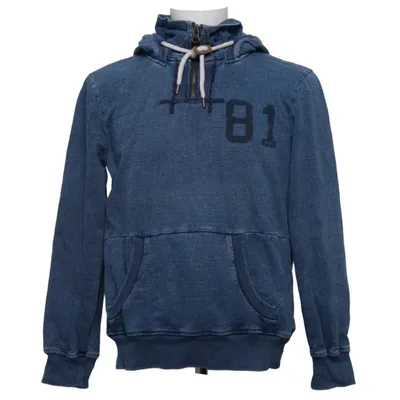 Hoodie (Blue) from Armani Jeans Cotton, Elastane