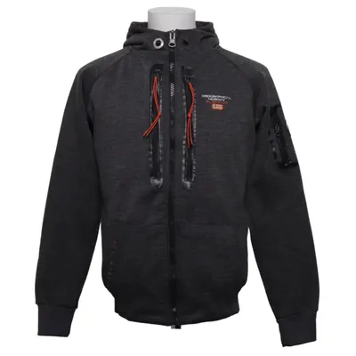 Hættetrøje (Grå) fra Geographical Norway Bomuld, Polyester