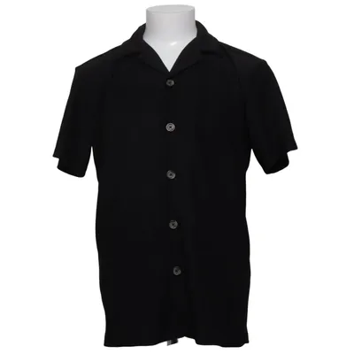 Chemise à manches courtes (Noir) de Selected Homme Élasthane, Polyester recyclé