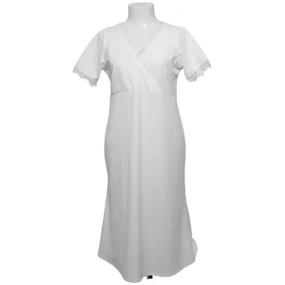 Vente kjole (Hvid) fra Bluebelle Maternity Elastan, Polyester