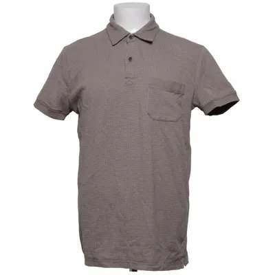 Pikétröja (Grå, Vit) från Claes Göran Bomull, Polyester