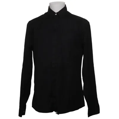 Chemise (Noir) de Versace for H&M Coton, Élasthane