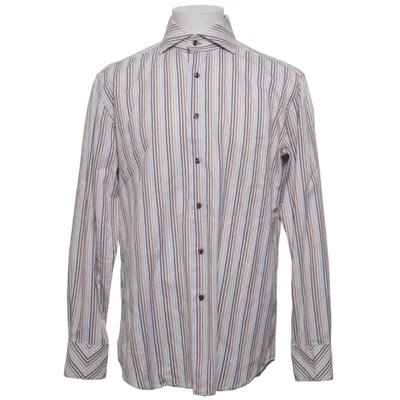 Chemise (Marron, Bleu, Beige) de Caliban Coton