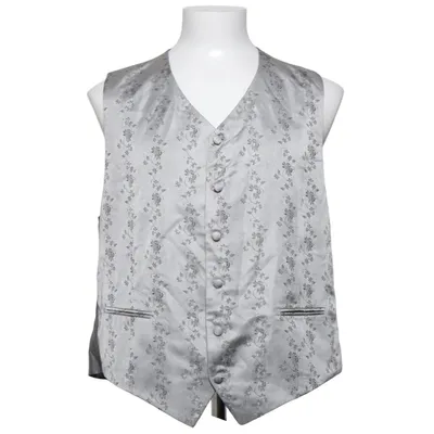Kostymväst (Grå, Silverfärgad) från Wilvorst Acetat, Polyester, Viskos