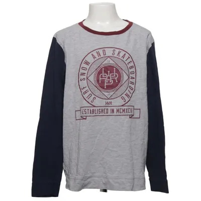 Baseball Hemd (Grau, Blau, Rot) von WA Action Sports Baumwolle, Viskose