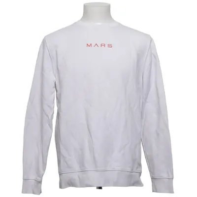 Sweatshirt (Wit) van Mars Organisch katoen, Gerecycled polyester
