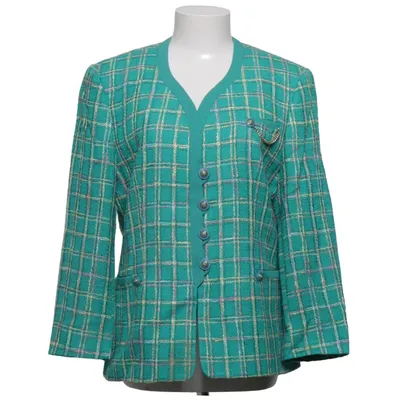 Blazer (Groen, Meerkleurig) van Marcona Acryl, Polyamide, Wol