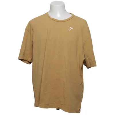 T-shirt (Brown) from Gymshark Cotton, Elastane