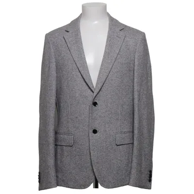 Blazer (Grå) fra Bruun & Stengade Bomuld, Elastan, Polyester, Uld