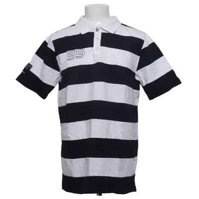 Polo (Bleu, Blanc) de Marin Alpin Coton