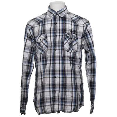 Flanellen overhemd (Wit, Zwart, Blauw) van Skill