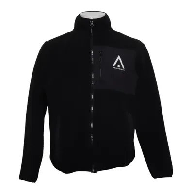 Fleece jacket (Black) from Wearcolour