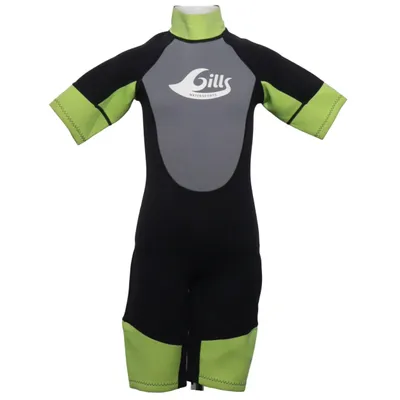 Wetsuit (Black, Green, Gray) from Gills Polyamide