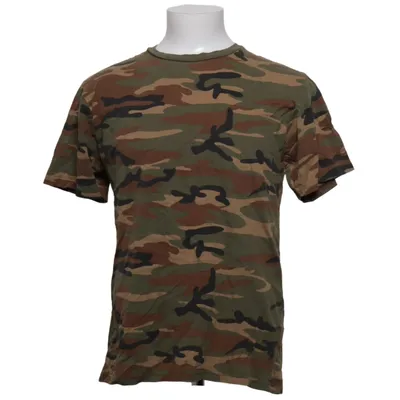 T-shirt (Groen, Bruin, Zwart) van Mil-tec Katoen