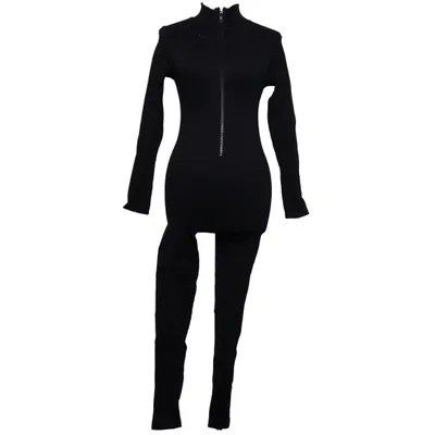 Jumpsuit (Zwart) van PrettyLittleThing Elastaan, Polyamide