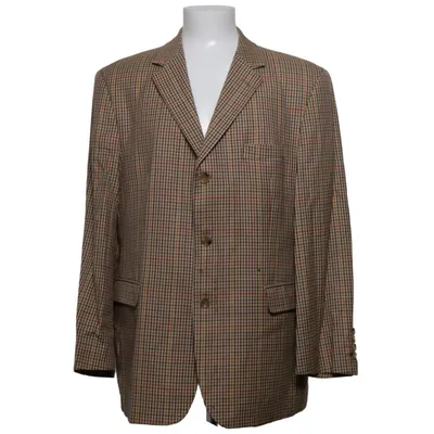 Kavaj (Brun, Röd, Svart) från Abercrombie & Fitch Viskos, Ull