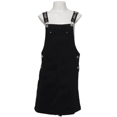 Dungaree dress (Black) from Sweet Girl Cotton, Elastane, Polyester