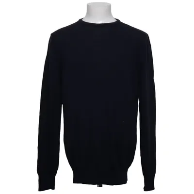Pull-over (Bleu) de Dressmann Premium Collection Laine de mouton