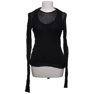 Sweater (Black) from Massimo Dutti Cotton, Polyamide