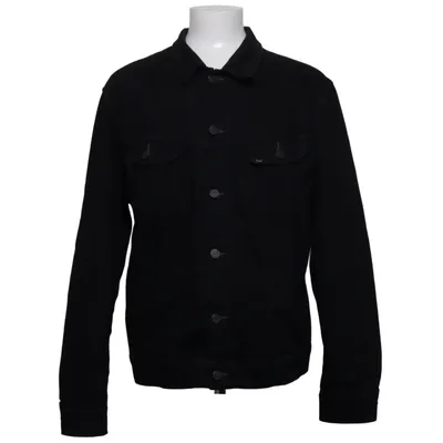 Jeansjacka (Svart) från Lee Bomull, Elastan