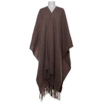 Poncho (Brun) från By Aylin Koenig