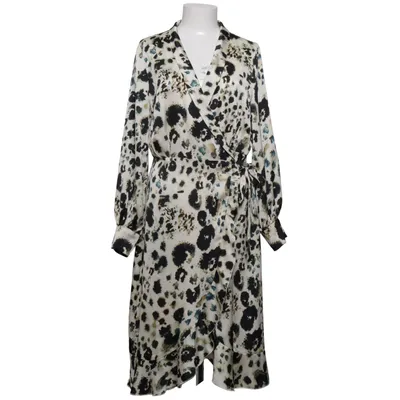 Omlottklänning (Vit, Svart, Flerfärgad) från Florence Polyester