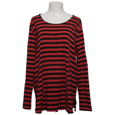 Långärmad t-shirt (Röd, Svart) från Olars Ulla Bomull