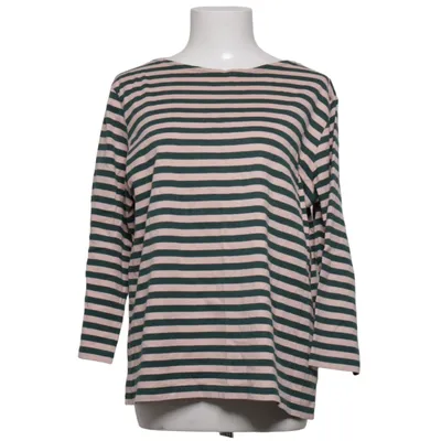 T-shirt à manches longues (Rose, Vert) de Marimekko Coton