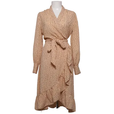 Wikkeljurk (Beige, Zwart) van Retro & Icone Polyester