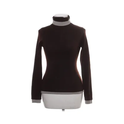 Polotröja (Brun, Beige) från VRG GRL Akryl, Ull