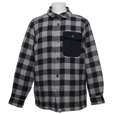 Overshirt (Blauw, Grijs) van King Craft Katoen, Polyester