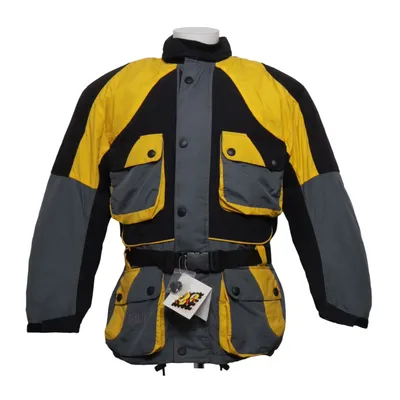 Blouson de moto (Jaune, Gris, Noir) de Teflon Acrylique, Polyamide, Polyester