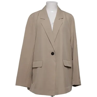 Blazer (Beige) de ADPT Élasthane, Polyester