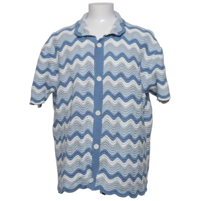 Short sleeve shirt (Blue, Gray, White) from Yitai Cotton