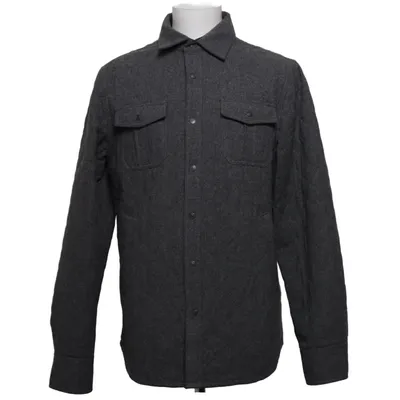 Överskjorta (Grå) från East West Bomull, Polyester, Viskos, Ull
