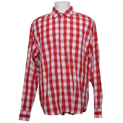 Shirt (Rood, Wit) van Nockstein Trachten Katoen