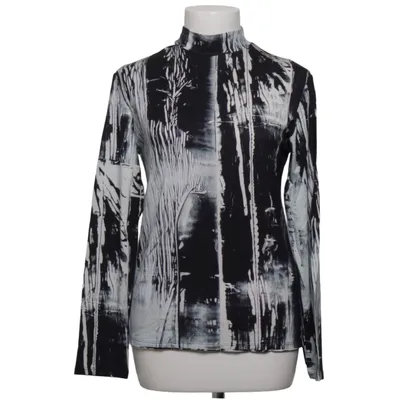 Top (Schwarz, Weiß) von Aventures des Toiles Elasthan, Polyester, Viskose