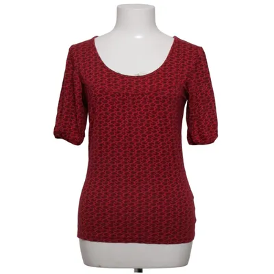 Top (Rood, Zwart) van Soya Elastaan, Viscose