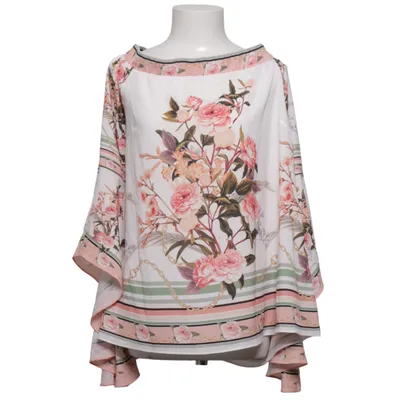 Blouse (Wit, Meerkleurig) van City Chic Elastaan, Polyester