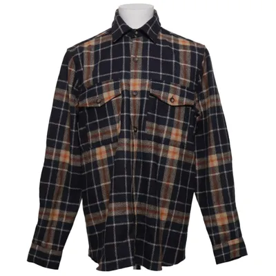Flannel shirt (Blue, Orange, White) from A Day's March Wool