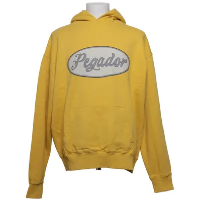 Sweat à capuche (Jaune) de Pegador Coton, Polyester