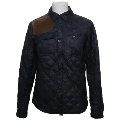 Jacket (Black) from RLX Ralph Lauren Down, Feather, Polyamide, Suede