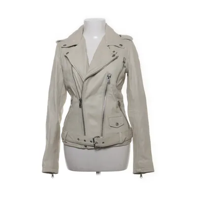 Veste de motard (Beige) de Be Edgy Cuir, Polyester