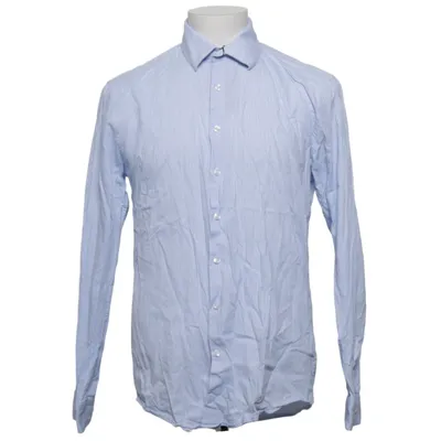 Shirt (Blauw, Wit) van Lindbergh Katoen, Elastaan
