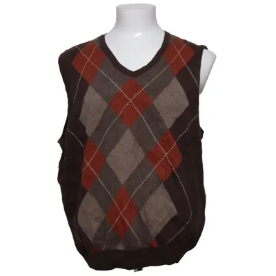 Slipover (Brown, Multicolored) from Van Heusen Cotton